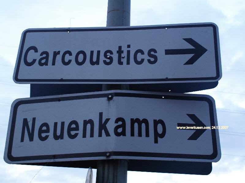 Foto der Neuenkamp: Straßenschild Neuenkamp