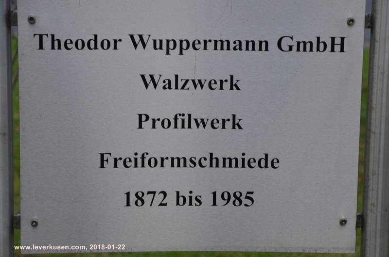Wuppermann-Anker, Schild
