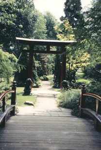 Foto der Kaiser-Wilhelm-Allee: Japanischer Garten