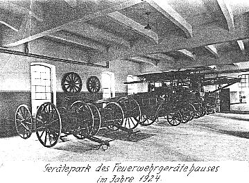 Gertepark des Feuerwehrgertehauses 1924 (38 k)