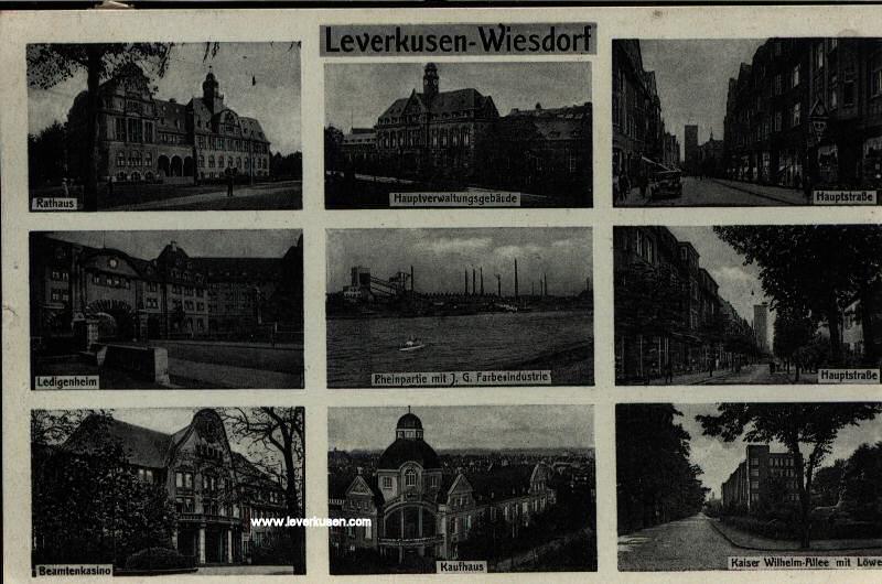9fach-Karte von Wiesdorf