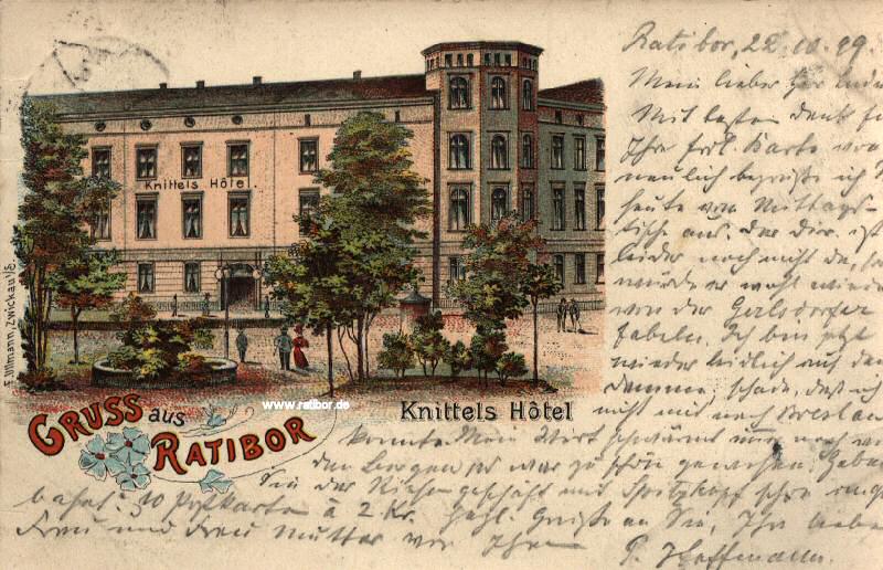 Knittels Hotel am Ratiborer Bahnhofsplatz