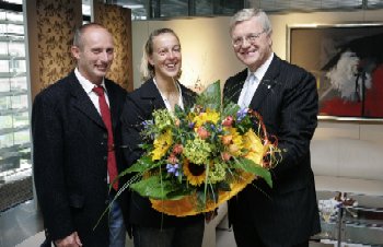 Steffi Nerius, Helge Zölkau, Werner Wenning