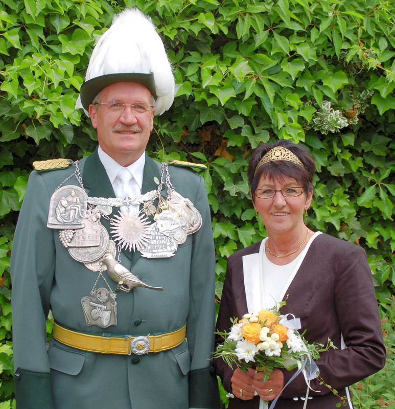 Königspaar Ulrich und Anne Lorenz
