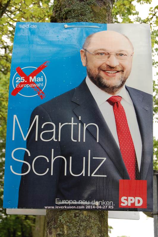 Martin Schulz, Plakat